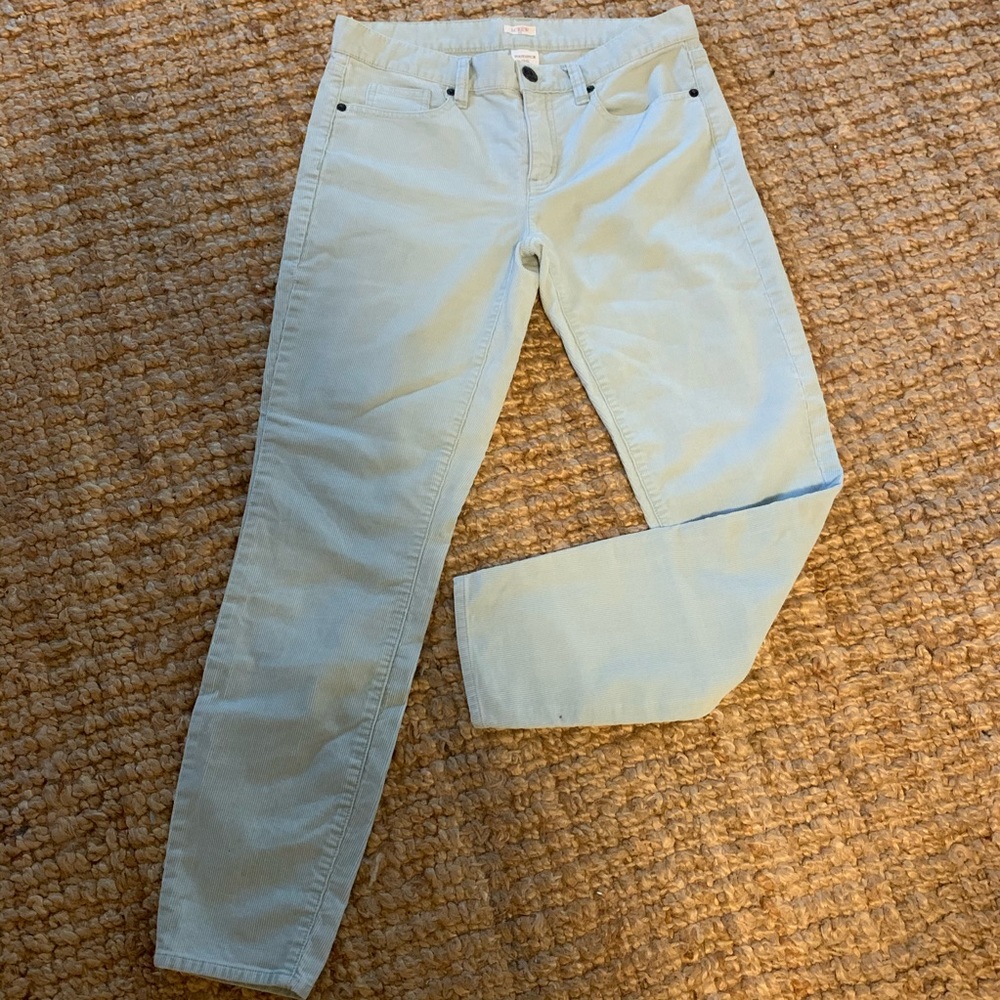 J. Crew Light Blue corduroy pants